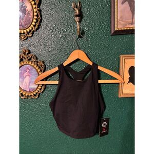 Born Primitive X Black Rifle Coffee Company Black Padded High Neck Sports Bra Si